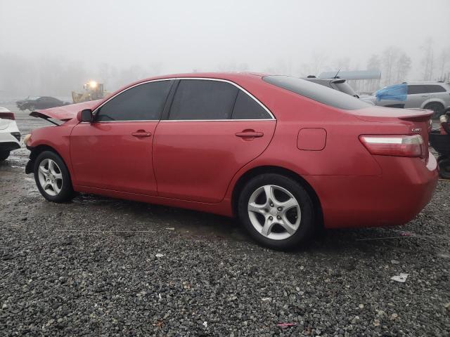 4T1BE46K77U008086 - 2007 TOYOTA CAMRY CE RED photo 2