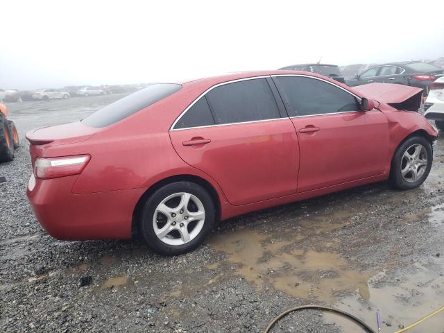 4T1BE46K77U008086 - 2007 TOYOTA CAMRY CE RED photo 3