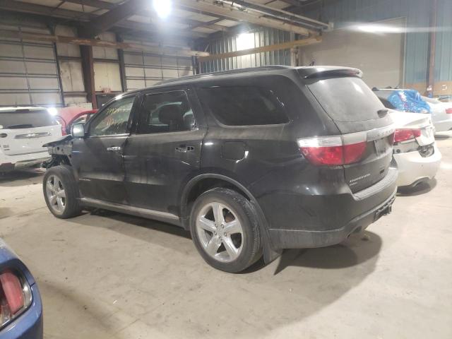 1D4SE5GT0BC613733 - 2011 DODGE DURANGO CITADEL BLACK photo 2