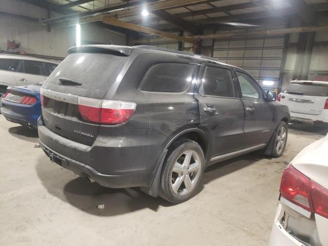 1D4SE5GT0BC613733 - 2011 DODGE DURANGO CITADEL BLACK photo 3