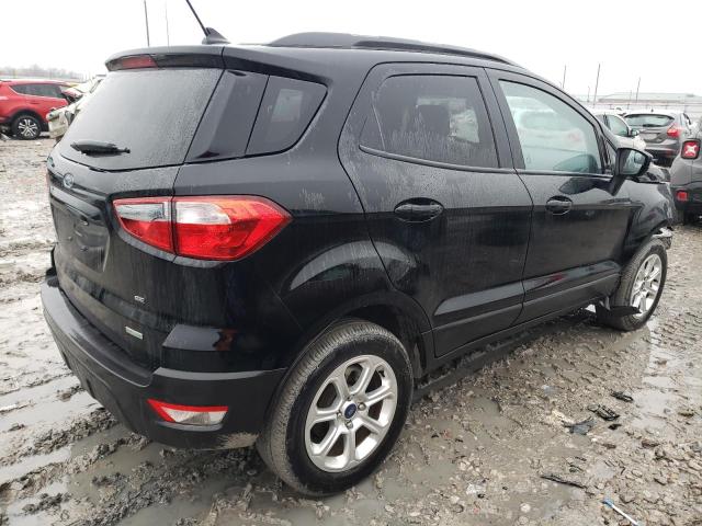 MAJ3S2GE0LC321226 - 2020 FORD ECOSPORT SE BLACK photo 3