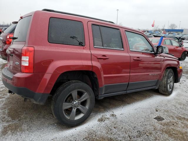 1C4NJRFB0FD302826 - 2015 JEEP PATRIOT LATITUDE RED photo 3