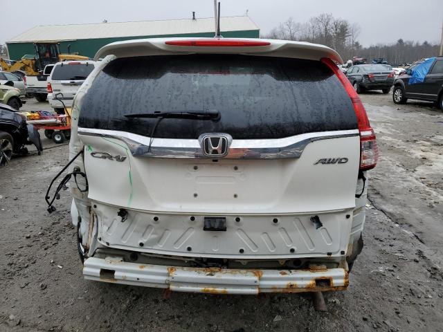 5J6RM4H76FL064730 - 2015 HONDA CR-V EXL WHITE photo 6