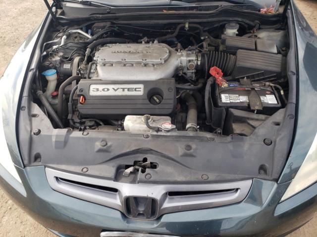 1HGCM66545A014266 - 2005 HONDA ACCORD EX GREEN photo 11