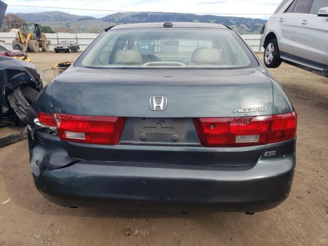 1HGCM66545A014266 - 2005 HONDA ACCORD EX GREEN photo 6