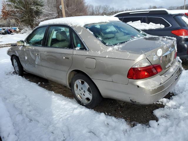 4T1BF28B04U361277 - 2004 TOYOTA AVALON XL TAN photo 2