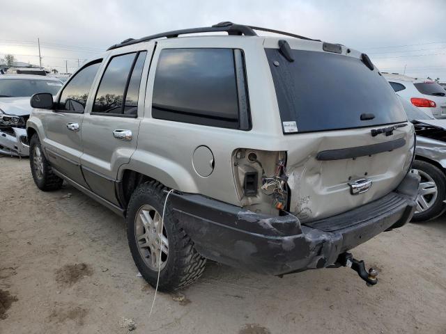 1J4GX48SX4C242316 - 2004 JEEP GRAND CHER LAREDO Gümüş fotoğraf 2