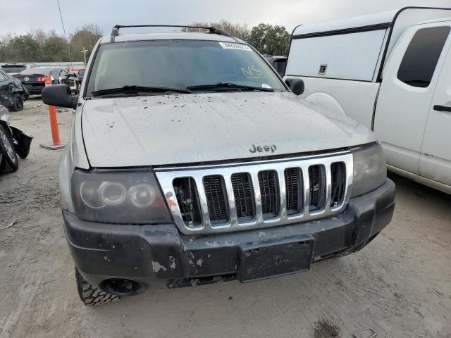 1J4GX48SX4C242316 - 2004 JEEP GRAND CHER LAREDO SILVER photo 5