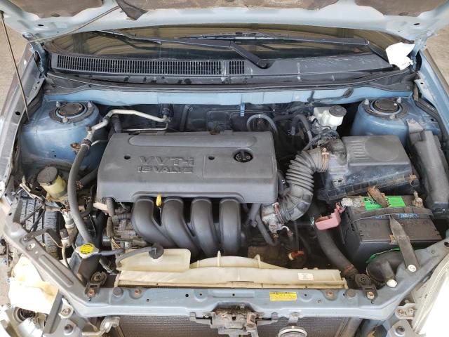 2T1KR32E26C572694 - 2006 TOYOTA COROLLA MA XR BLUE photo 11