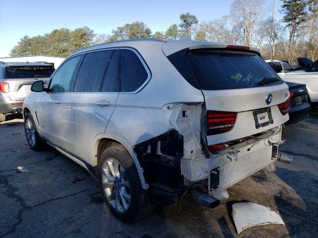 5UXKR0C51E0K47510 - 2014 BMW X5 XDRIVE35I WHITE photo 2