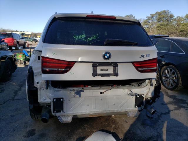 5UXKR0C51E0K47510 - 2014 BMW X5 XDRIVE35I WHITE photo 6