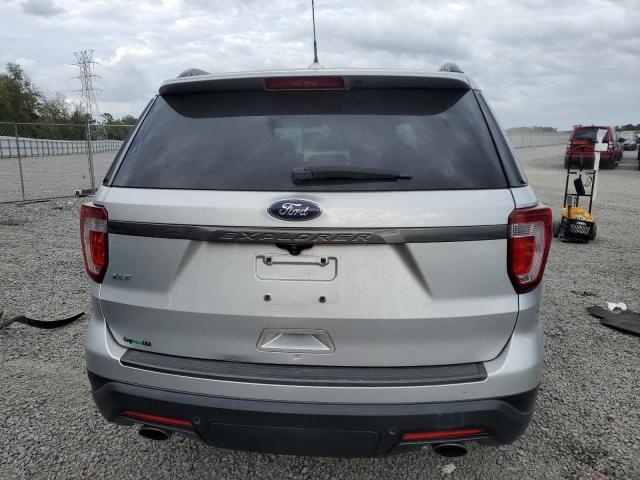 1FM5K7D86JGB52393 - 2018 FORD EXPLORER XLT SILVER photo 6