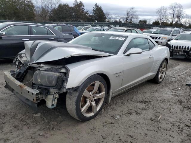 2G1FT1EW7A9113156 - 2010 CHEVROLET CAMARO SS SILVER photo 1