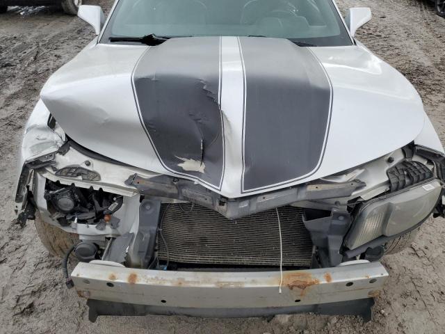 2G1FT1EW7A9113156 - 2010 CHEVROLET CAMARO SS SILVER photo 11