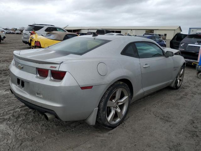 2G1FT1EW7A9113156 - 2010 CHEVROLET CAMARO SS SILVER photo 3