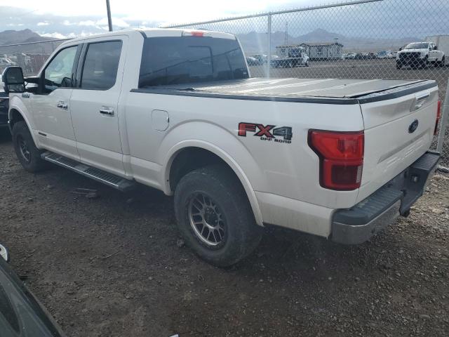 1FTFW1E16JFD88849 - 2018 FORD F150 SUPERCREW WHITE photo 2