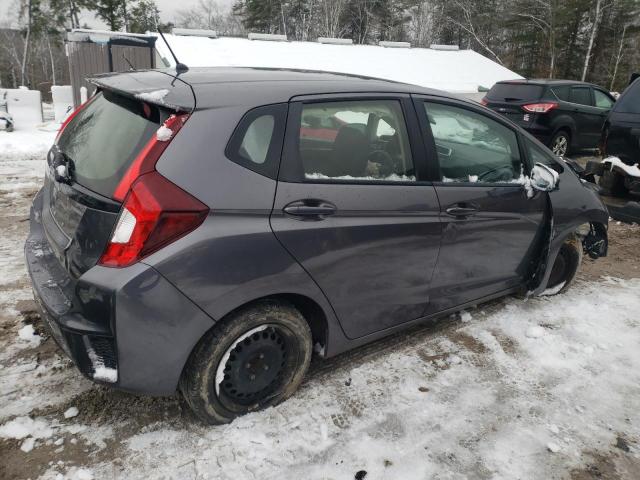 JHMGK5H58HS004849 - 2017 HONDA FIT LX GRAY photo 3