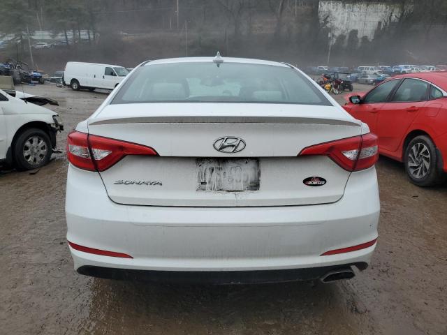 5NPE24AFXHH450313 - 2017 HYUNDAI SONATA SE WHITE photo 6