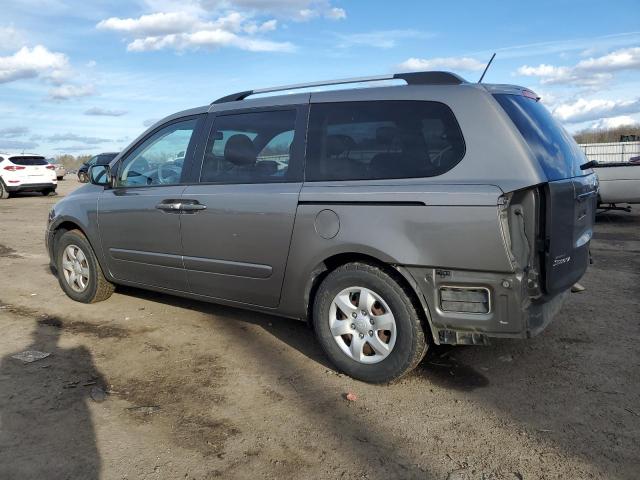 KNDMG4C36A6331562 - 2010 KIA SEDONA LX GRAY photo 2