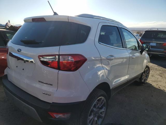 MAJ6S3KL7LC352725 - 2020 FORD ECOSPORT TITANIUM WHITE photo 3