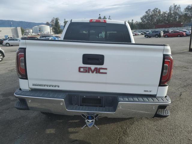 3GTP1NEC3JG108086 - 2018 GMC SIERRA C1500 SLT WHITE photo 6