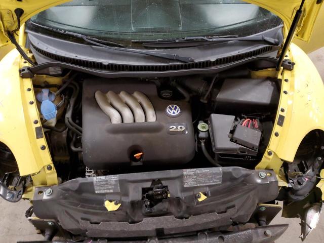 3VWCA21C6YM495616 - 2000 VOLKSWAGEN NEW BEETLE GLS YELLOW photo 11