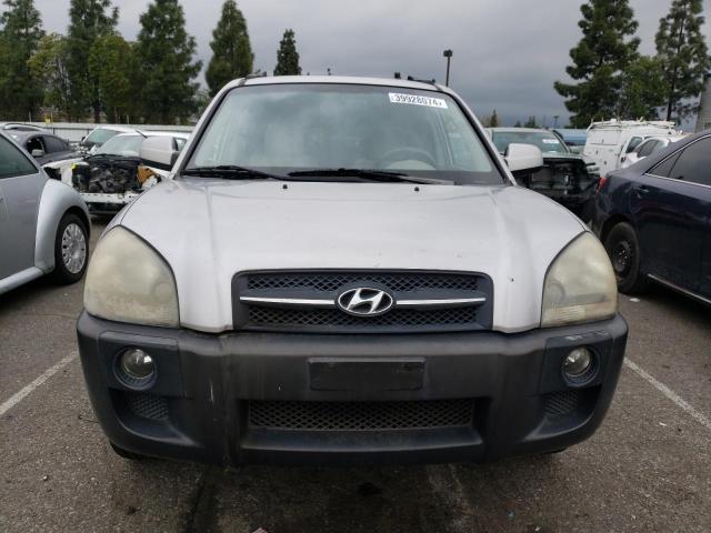 KM8JN12D75U085779 - 2005 HYUNDAI TUCSON GLS SILVER photo 5