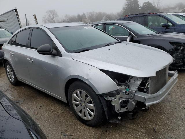 1G1PC5SH8B7113638 - 2011 CHEVROLET CRUZE LS SILVER photo 4