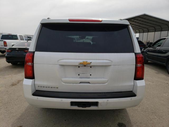 1GNSCHKC8KR397131 - 2019 CHEVROLET SUBURBAN C1500 LT WHITE photo 6