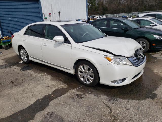 4T1BK3DB4BU418505 - 2011 TOYOTA AVALON BASE WHITE photo 4