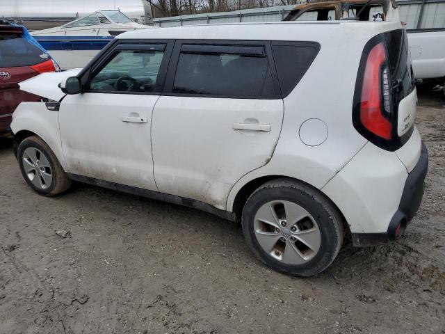 KNDJN2A28E7066392 - 2014 KIA SOUL WHITE photo 2