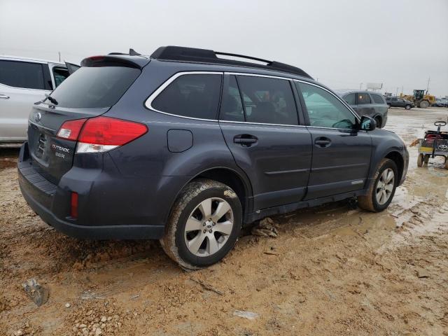 4S4BRDKC0B2431082 - 2011 SUBARU OUTBACK 3.6R LIMITED GRAY photo 3