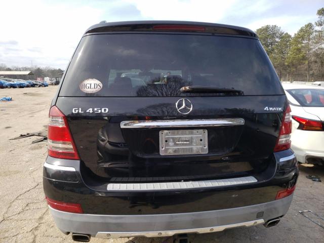 4JGBF71E38A415311 - 2008 MERCEDES-BENZ GL 450 4MATIC BLACK photo 6