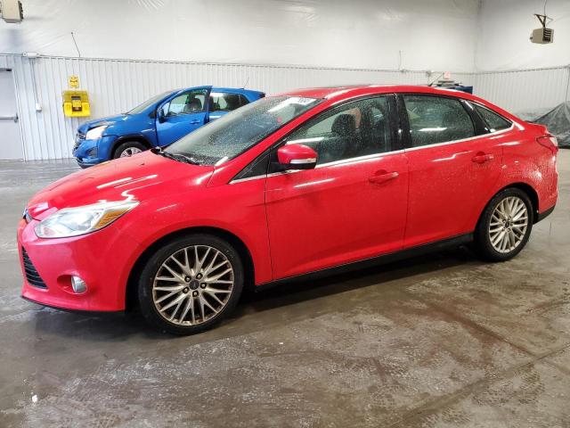 1FAHP3H28CL469366 - 2012 FORD FOCUS SEL RED photo 1