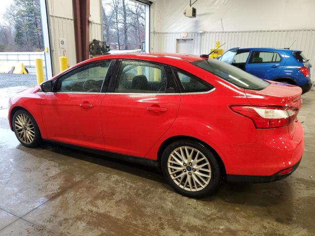 1FAHP3H28CL469366 - 2012 FORD FOCUS SEL RED photo 2