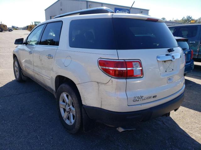 5GZEV237X8J262706 - 2008 SATURN OUTLOOK XR WHITE photo 2