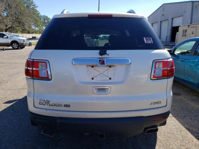 5GZEV237X8J262706 - 2008 SATURN OUTLOOK XR WHITE photo 6