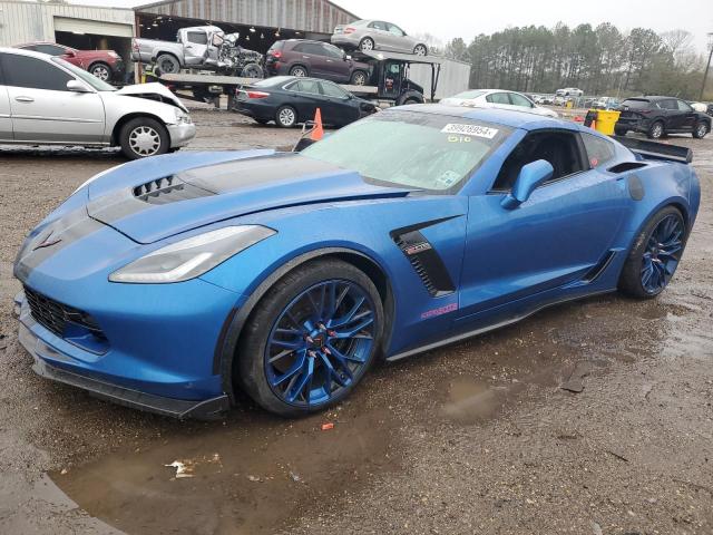 1G1YU2D61G5608276 - 2016 CHEVROLET CORVETTE Z06 3LZ BLUE photo 1