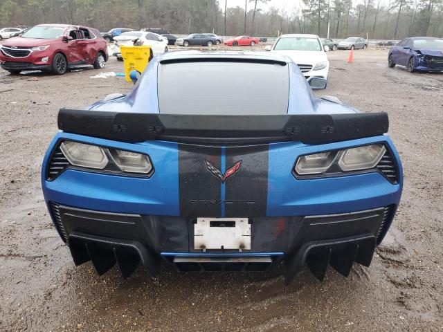 1G1YU2D61G5608276 - 2016 CHEVROLET CORVETTE Z06 3LZ BLUE photo 6