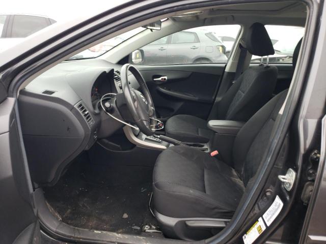 1NXBU40E19Z065585 - 2009 TOYOTA COROLLA BASE GRAY photo 7