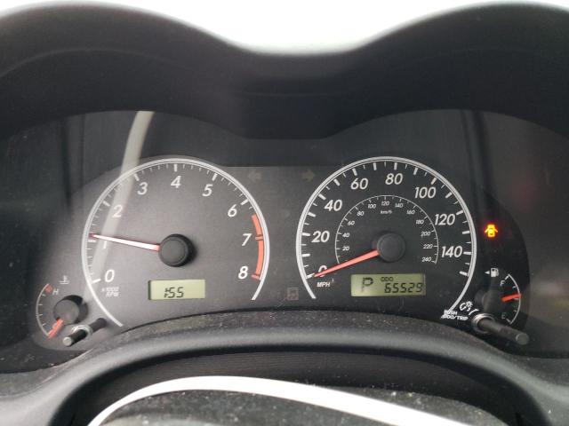 1NXBU40E19Z065585 - 2009 TOYOTA COROLLA BASE GRAY photo 9