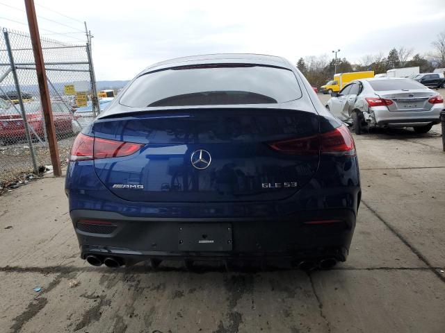 4JGFD6BB2NA633550 - 2022 MERCEDES-BENZ GLE COUPE AMG 53 4MATIC BLUE photo 6