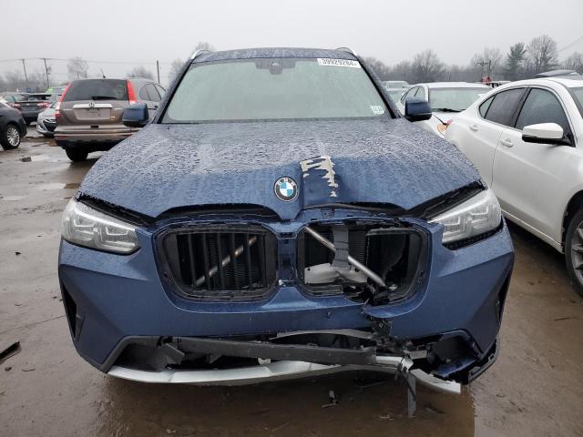 5UX53DP08R9U63702 - 2024 BMW X3 XDRIVE30I BLUE photo 5