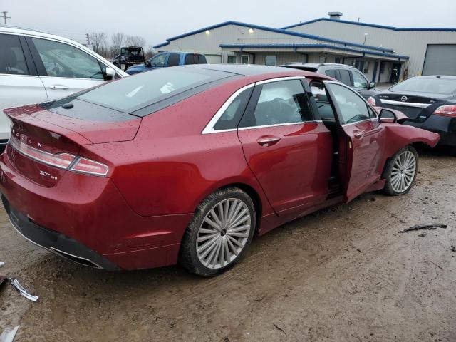 3LN6L5FCXHR611161 - 2017 LINCOLN MKZ RESERVE BURGUNDY photo 3