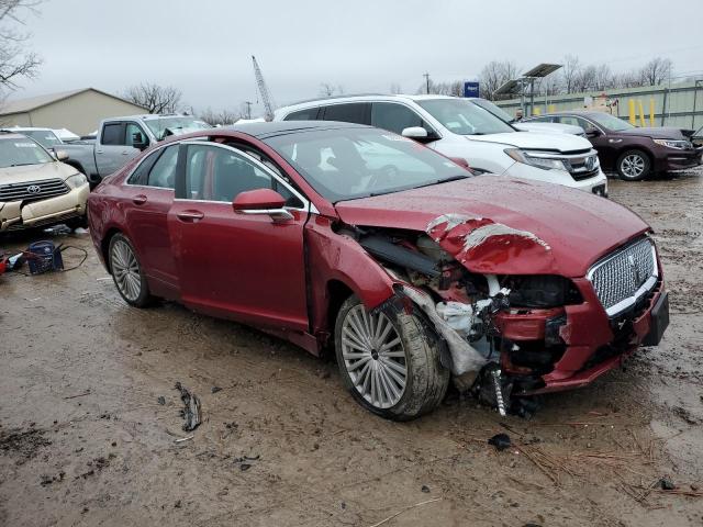 3LN6L5FCXHR611161 - 2017 LINCOLN MKZ RESERVE Bordo foto 4