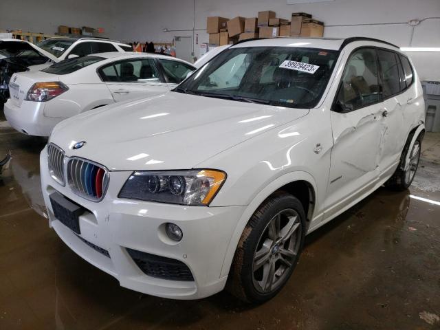 5UXWX7C57CL736375 - 2012 BMW X3 XDRIVE35I WHITE photo 1