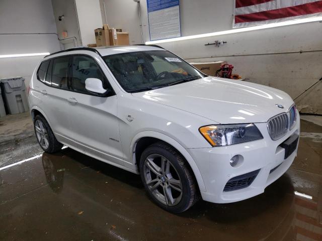 5UXWX7C57CL736375 - 2012 BMW X3 XDRIVE35I WHITE photo 4