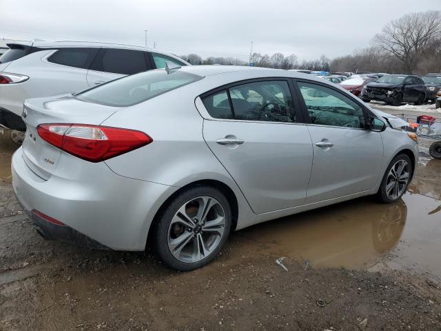 KNAFZ4A89G5550321 - 2016 KIA FORTE EX SILVER photo 3