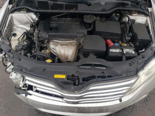 4T3BA3BB6CU029962 - 2012 TOYOTA VENZA LE SILVER photo 11