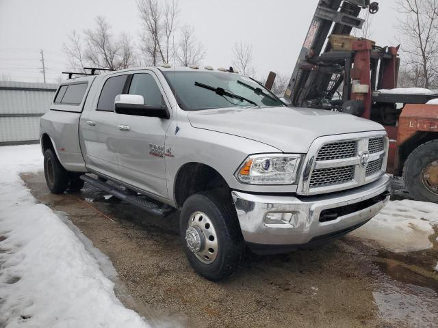 3C63RRML0DG591743 - 2013 RAM 3500 LARAMIE SILVER photo 4